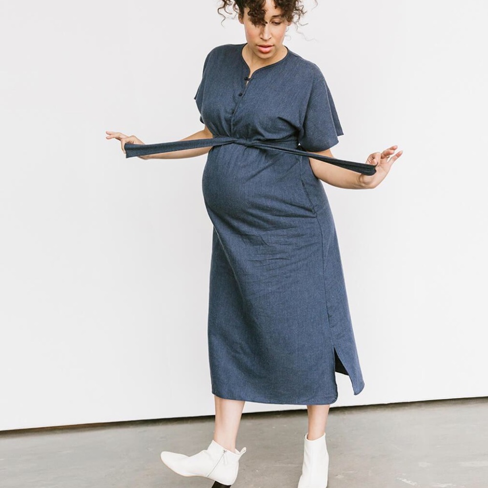 Storq blue caftan size 2